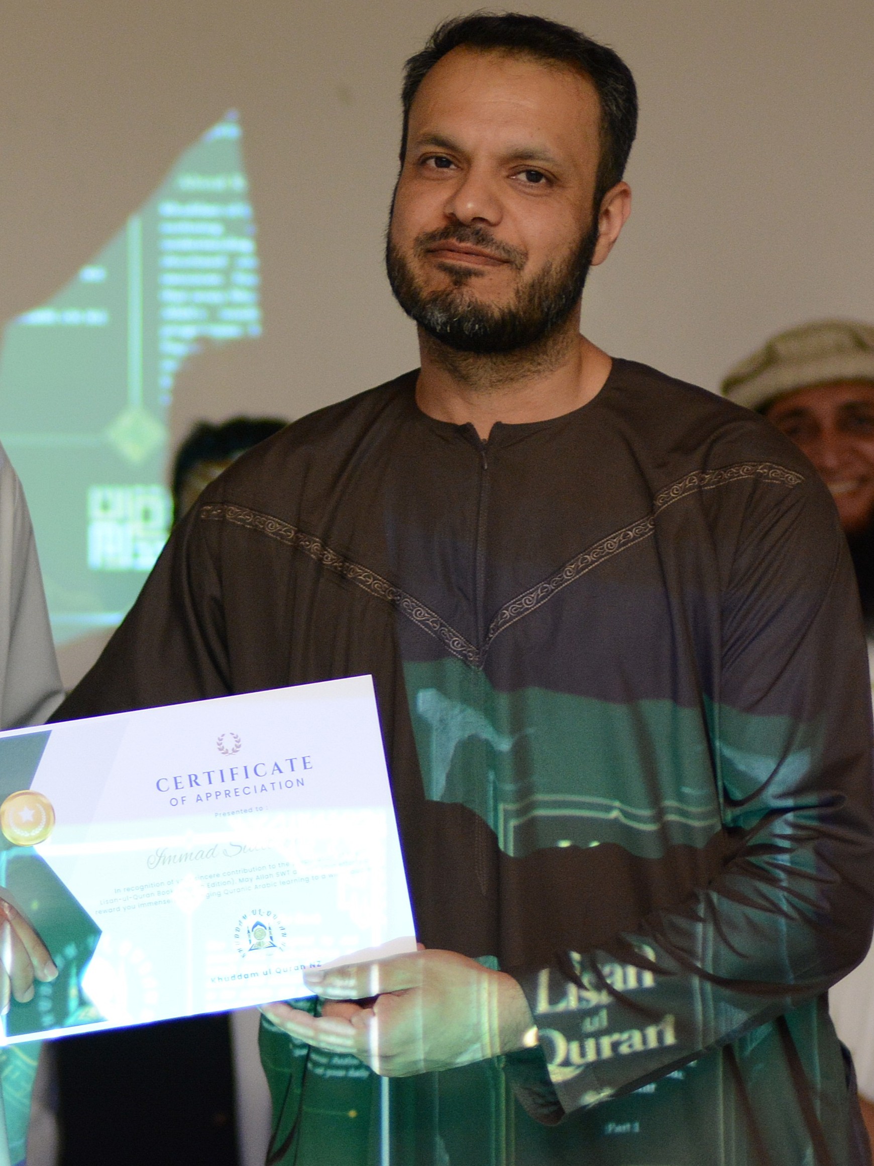 Ustad Mazhar- Arabic Language Instructor for Batch 9 of Khuddam Quranic Arabic Programme